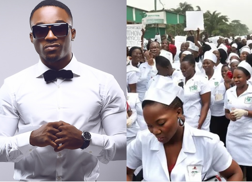 Iyanya Knocked for Rewarding ‘Badly Behaved’ Nigerian Nurse