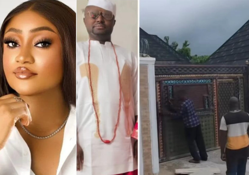Isreal DMW’s Estranged Wife, Sheila Reacts As He Thanks ”Oga and Madam” For New Building Project