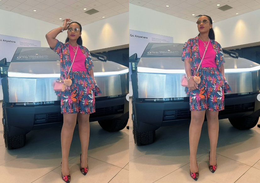 Nigerians React As Gospel Singer, Ada Ehi Splashes Millions on New Cybertruck