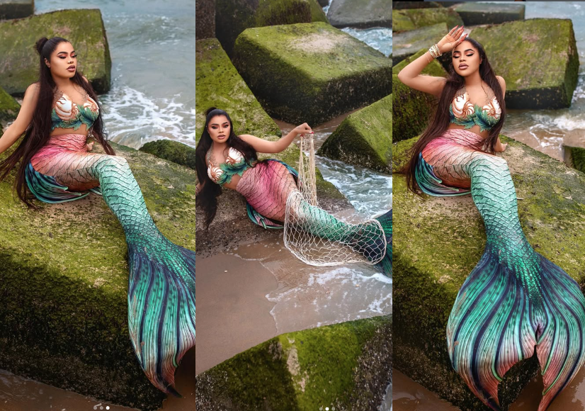 Bobrisky Turns ‘Mermaid’ to Celebrate 34th Birthday