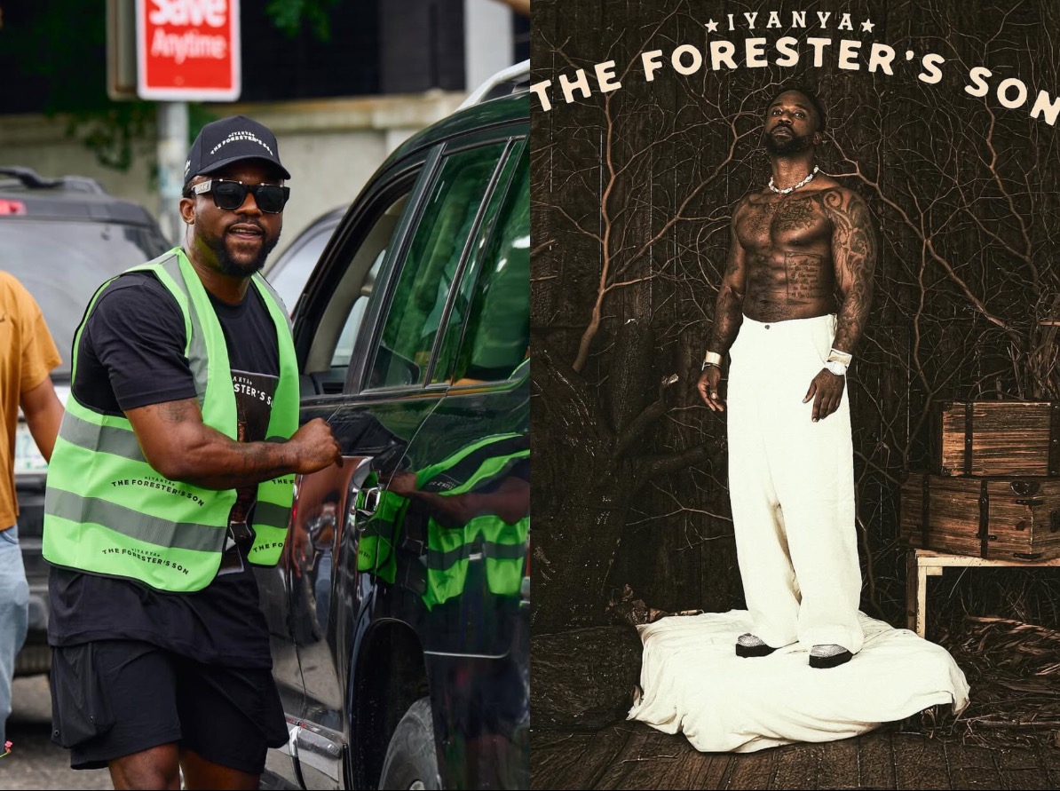 Fans React As Singer Iyanya Takes To Street To Share Flyer Of New Album