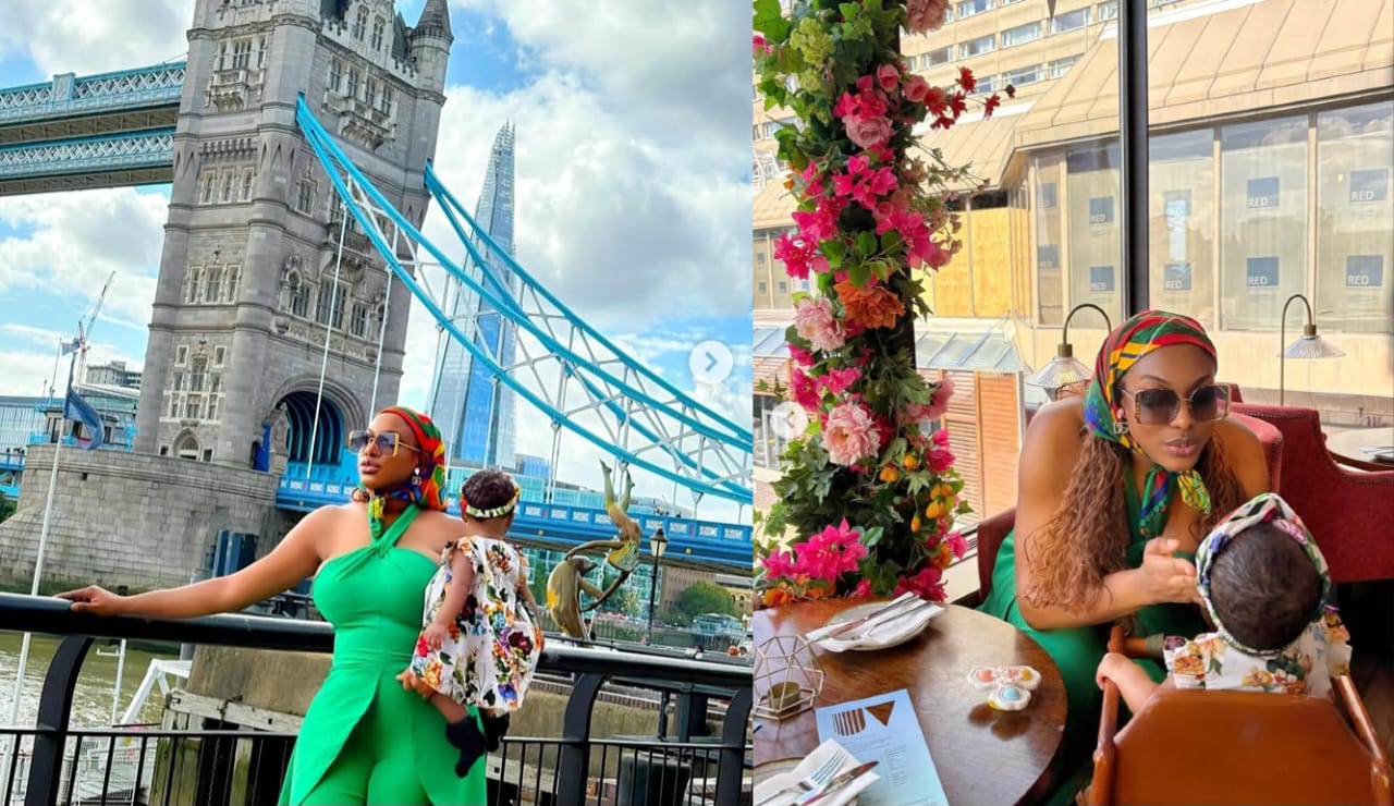 Chika Ike Melts Hearts with Adorable Summer Moments with Her Baby Girl