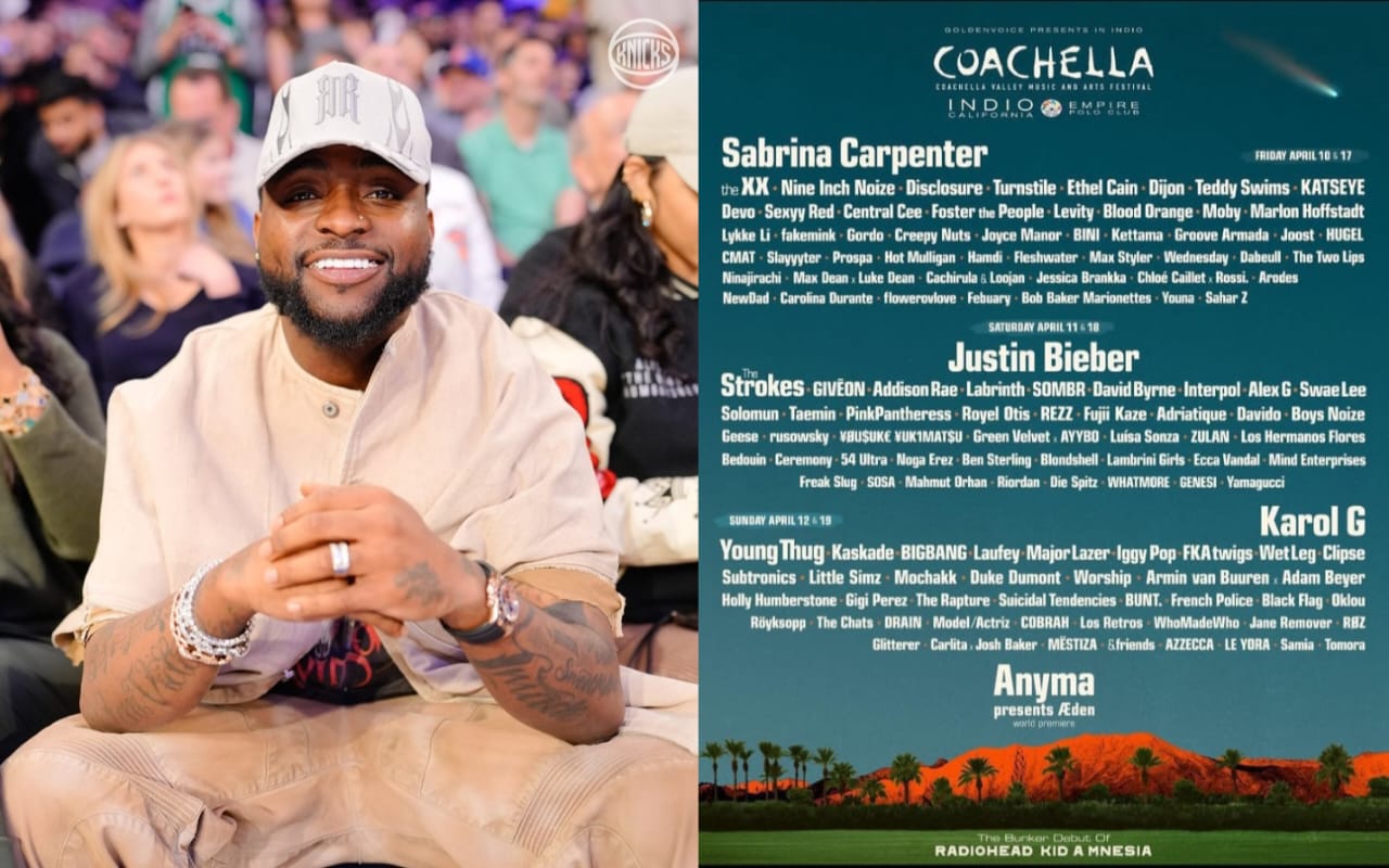 Davido to Make Coachella Debut in 2026