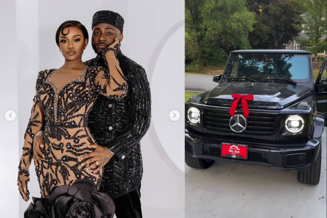 Davido’s Luxurious Love: Music Star Surprises Wife Chioma with Brand New 2025 Mercedes-Benz G580 EQ SUV