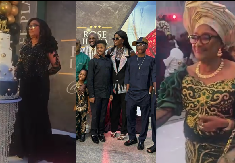 Elegance On Display at 2Face Idibia’s Mother’s 70th Birthday Party (PHOTOS)