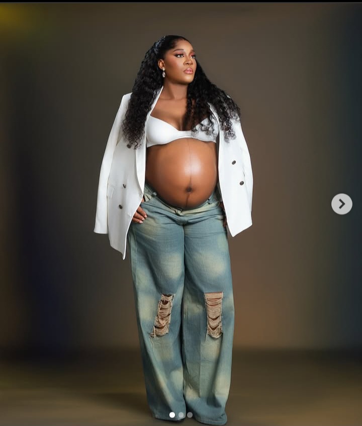 Rollercoaster Ride to Parenthood!- Luci Edet Flaunts Baby Bump with Unstoppable Joy