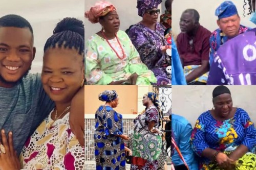 Yoruba Movie Veterans Pay Condolence Visit to Peju Ogunmola in Ibadan (Video)