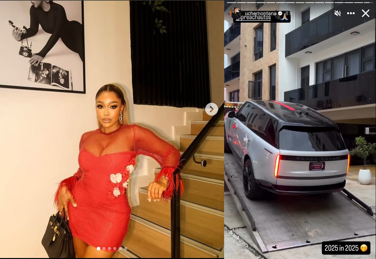 Actress Uche Montana Upgrades Again — Flaunts Brand New Range Rover  2025 Model
