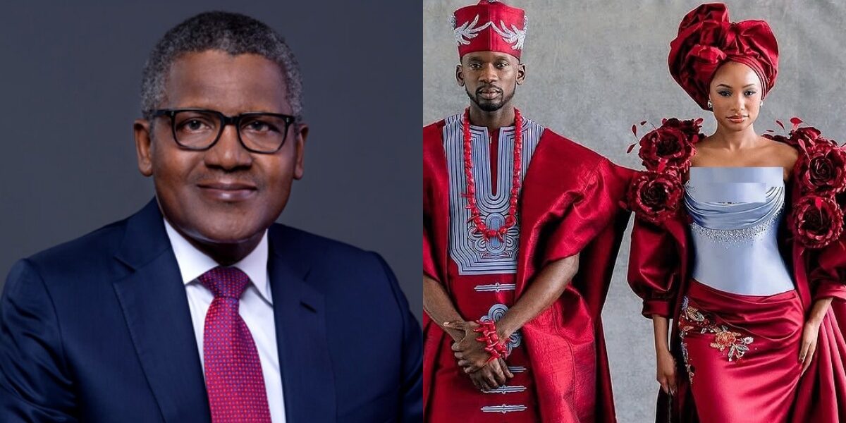 What Dangote Told Mr Eazi, Temi Otedola About Marriage
