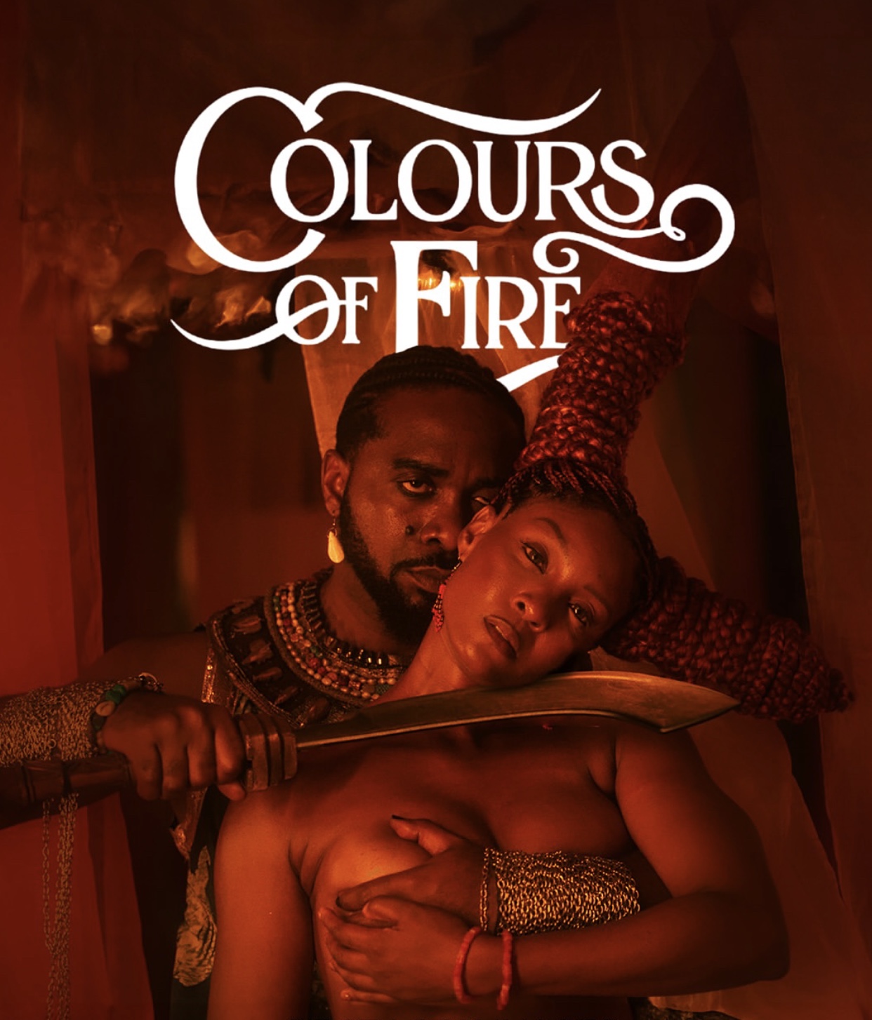 Nollywood Actor, Uzor Arukwe, Osas Ighodalo, Cause A Stir with ‘Colors Of Fire’ Erotic Photo