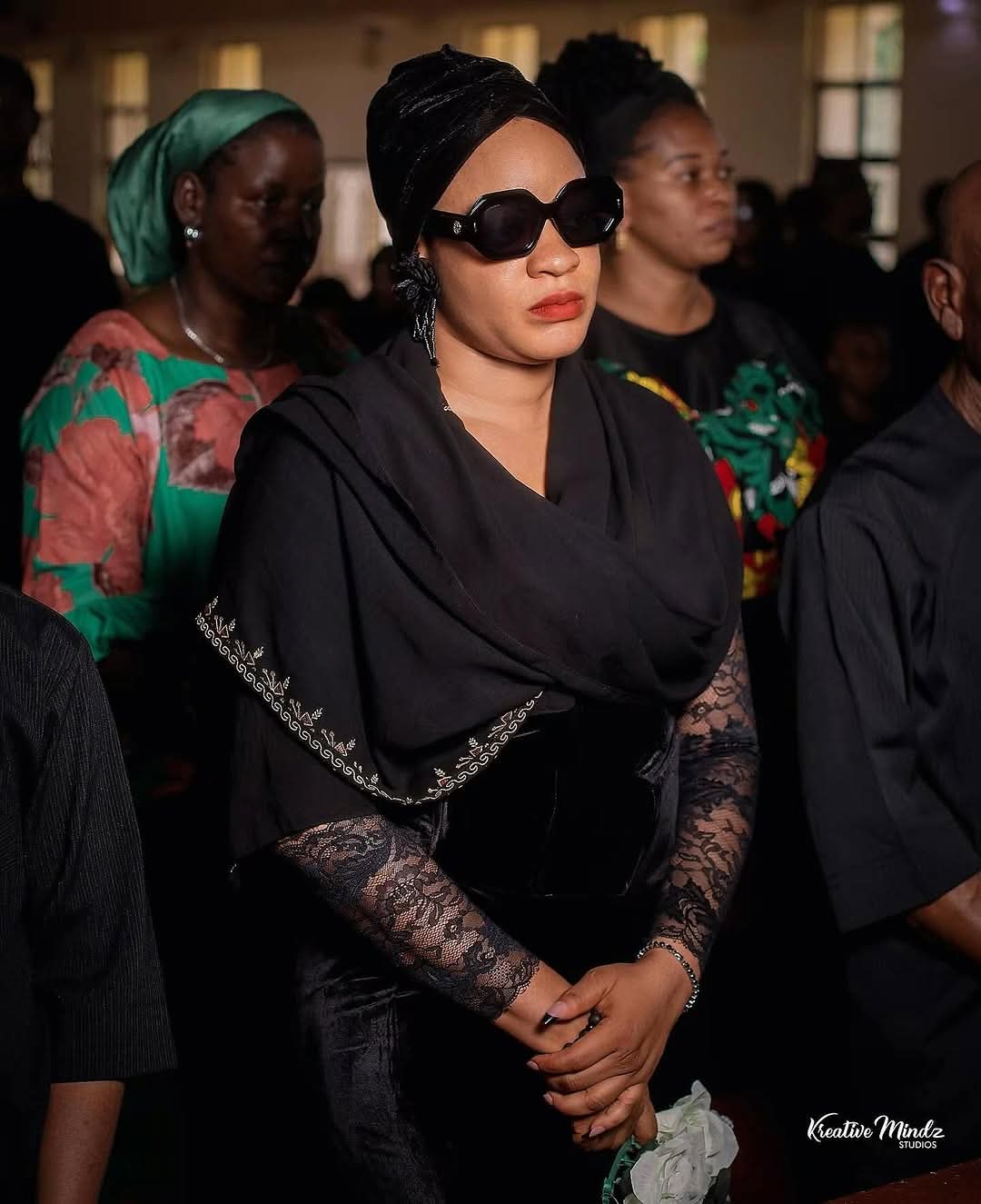 Nollywood Actress, Ugegbe Ajaelo Lays Brother To Rest