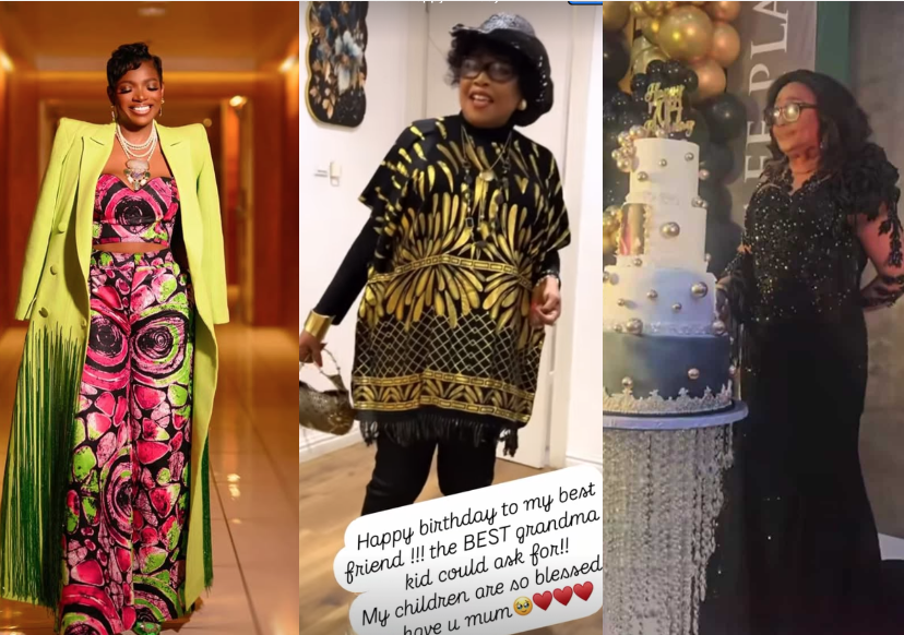 She Puts Her Grandchildren First – Annie Macaulay Throws Heavy Shade at 2Face’s Mother on Her Mother’s Birthday