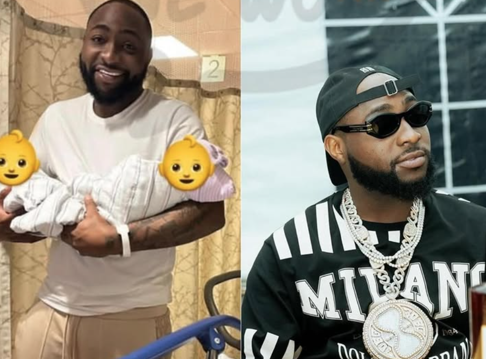 Fans React As Davido, Chioma Celebrate Twin’ Birthday