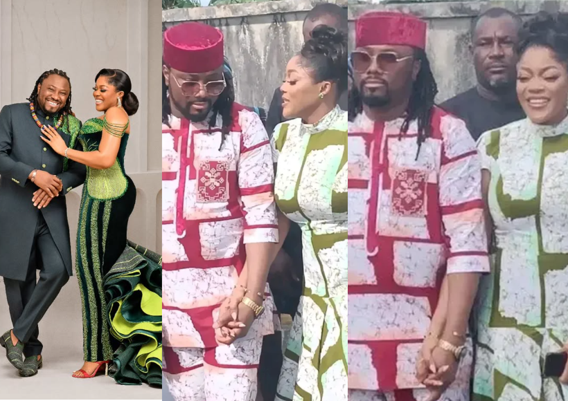 Eve Esin Unveils Fiance and He’s Not Nigerian, See Stunning Photos From Traditional Wedding