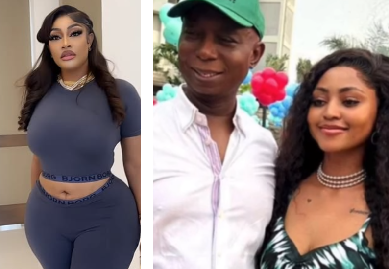Angela Okorie Mocks Regina Daniels As Marriage to Billionaire Husband Reportedly Crashes