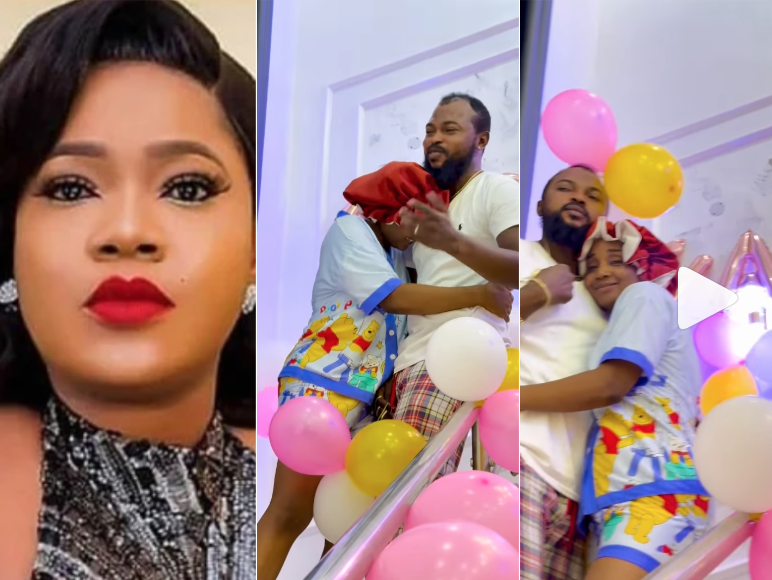 Toyin Abraham Reacts To Husband’s ‘Inappropriate’ Video With Female Colleague