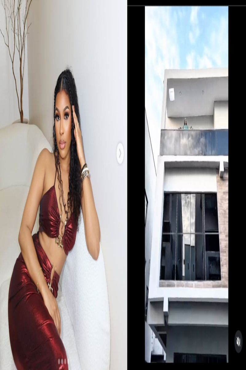Fans React As BBNaija’s Nini Singh Shows Off Her Massive Home