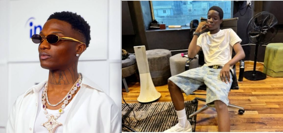 Wizkid’s Son Champz Tops Charts with First EP, Singer Reacts