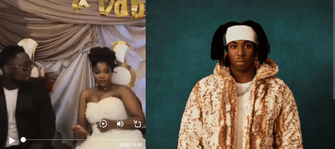 She Didn’t Even Wait For a Response – Nigerians React to Bride’s Reaction to Fola’s Surprise Wedding Performance