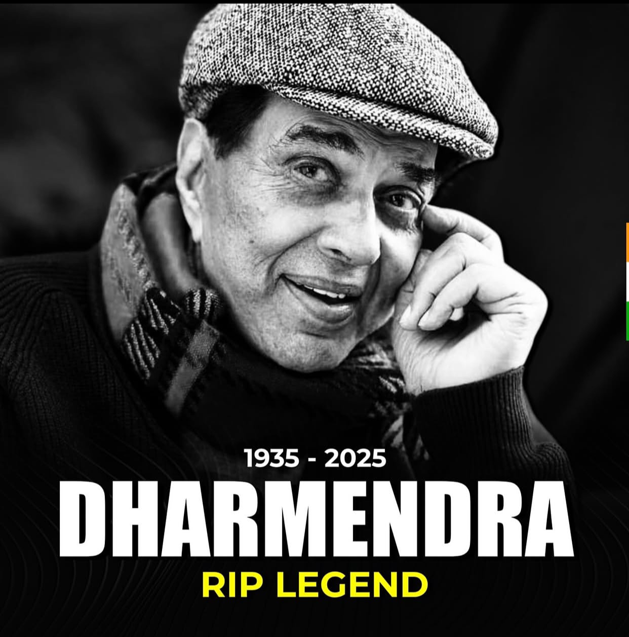 TRAGIC! Legendary Movie Actor, Dharmendra is Dead