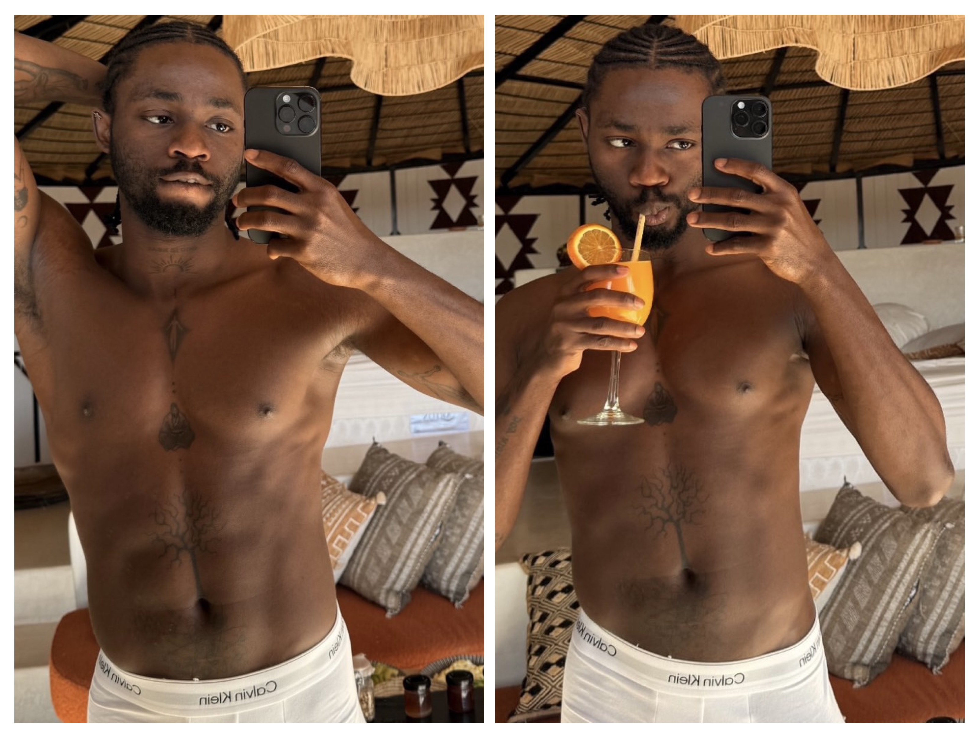 ‘Should We All Flaunt Our P*nis?’- Netizens Drag Omah Lay for Sharing Lewd Photos