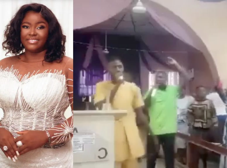 This is My Town – Actress Bukola Arugba Cries Out As Bandits Attack Kwara Church