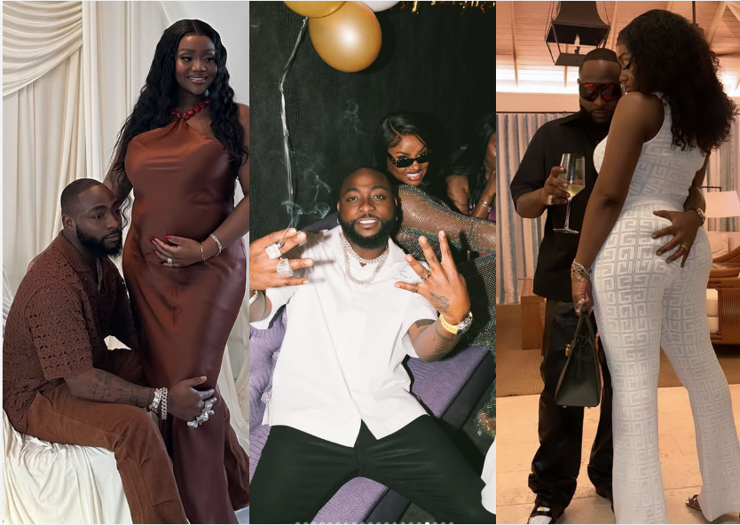 You Still Give Me Butterflies – Chioma Celebrates Davido’s 33rd Birthday With Never Seen Photos From Her Maternity Shoot