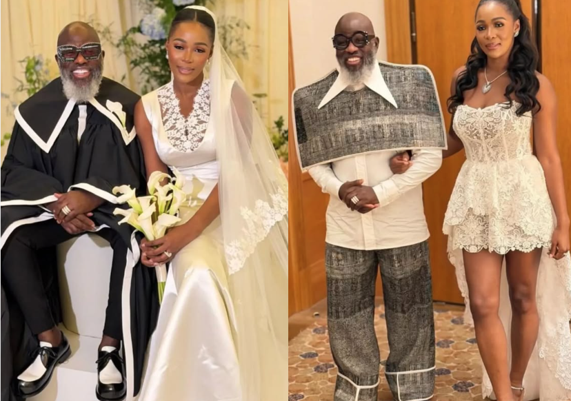 See Wedding Photos of Nigerian Couple That Got Alot of People Talking