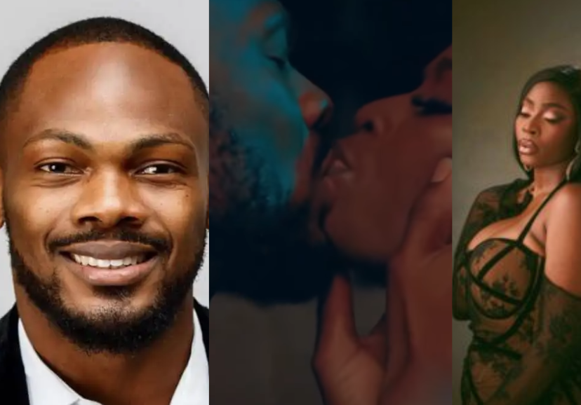 Fans Drag Actor Daniel Etim Effiong Over Viral Steamy Kissing Scene With Bolaji Ogunmola