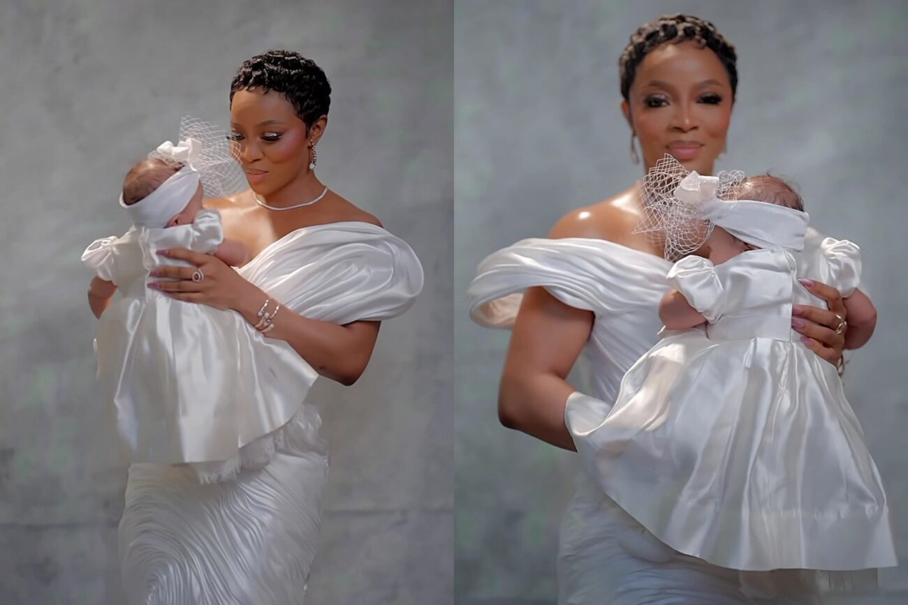 Showering Babies Daily Could Spoil Their Skin- Toke Makinwa