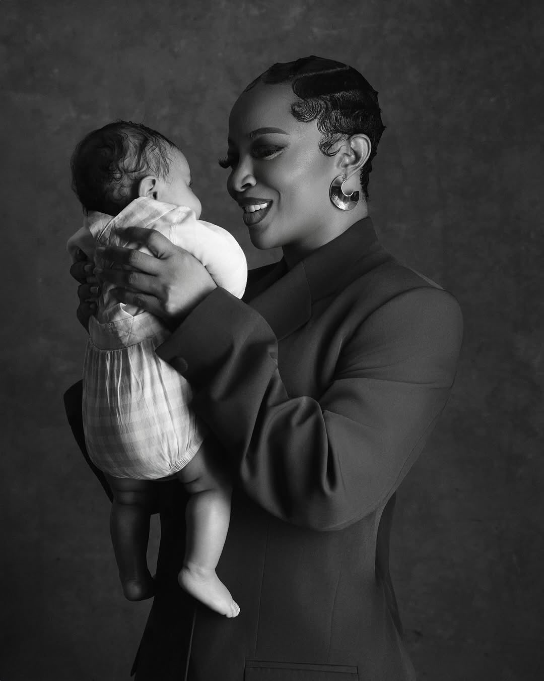 Toke Makinwa Gushes About Her Baby Ahead of 41st Birthday