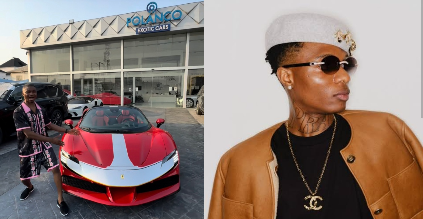 Wizkid’s Ferrari Sparks Repossession Rumors as Fans Spot Model Mismatches