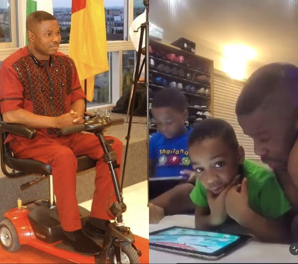 Why Can’t You Walk – Yinka Ayefele Shares Video of His Triplets Asking Emotional Question
