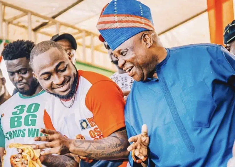 Proud Of You Always- Governor Ademola Adeleke Comforts Nephew Davido