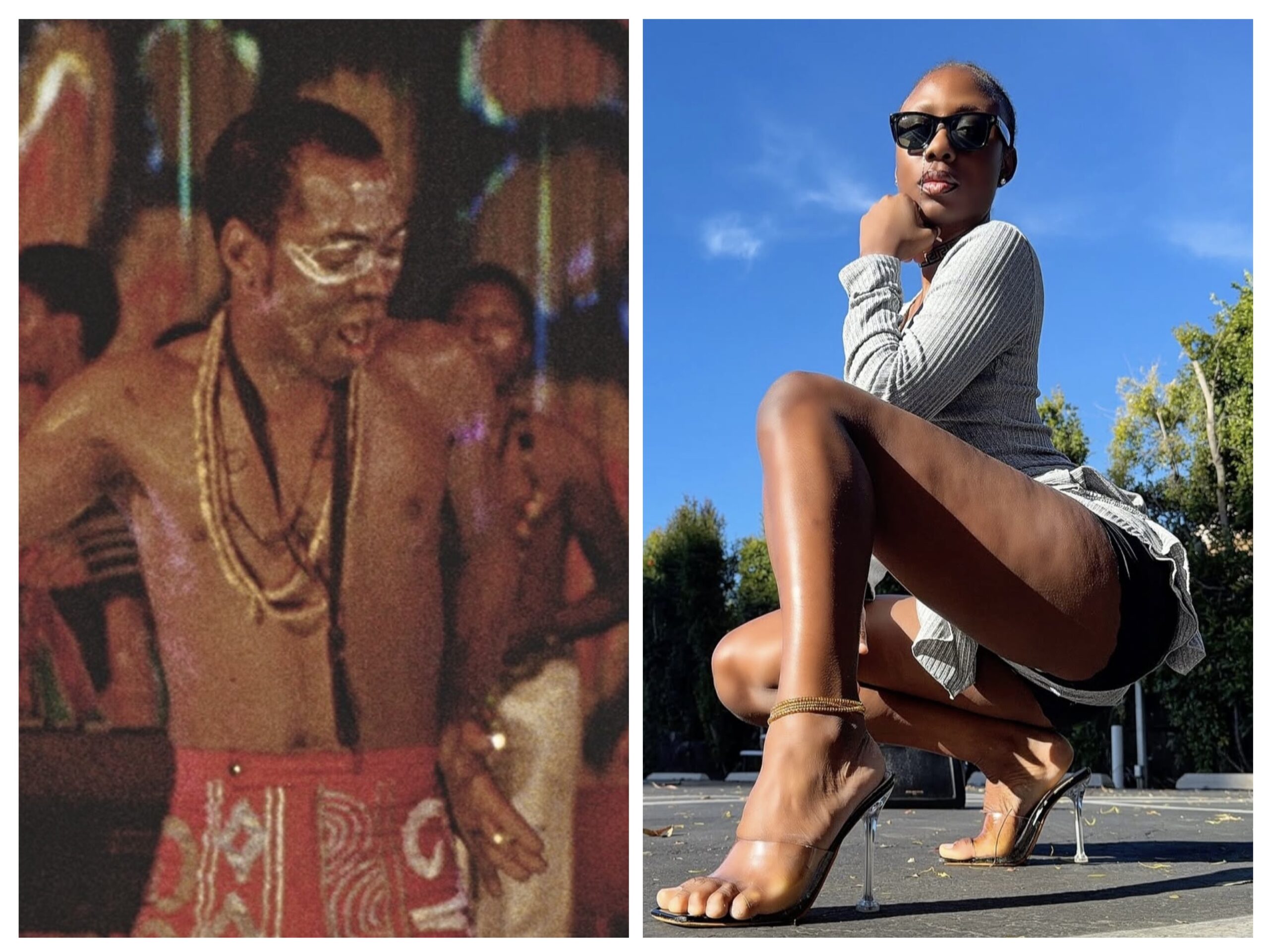 Korra Obidi ‘Resurrects’ Fela With Seductive Dance Moves on His Grave (VIDEO)