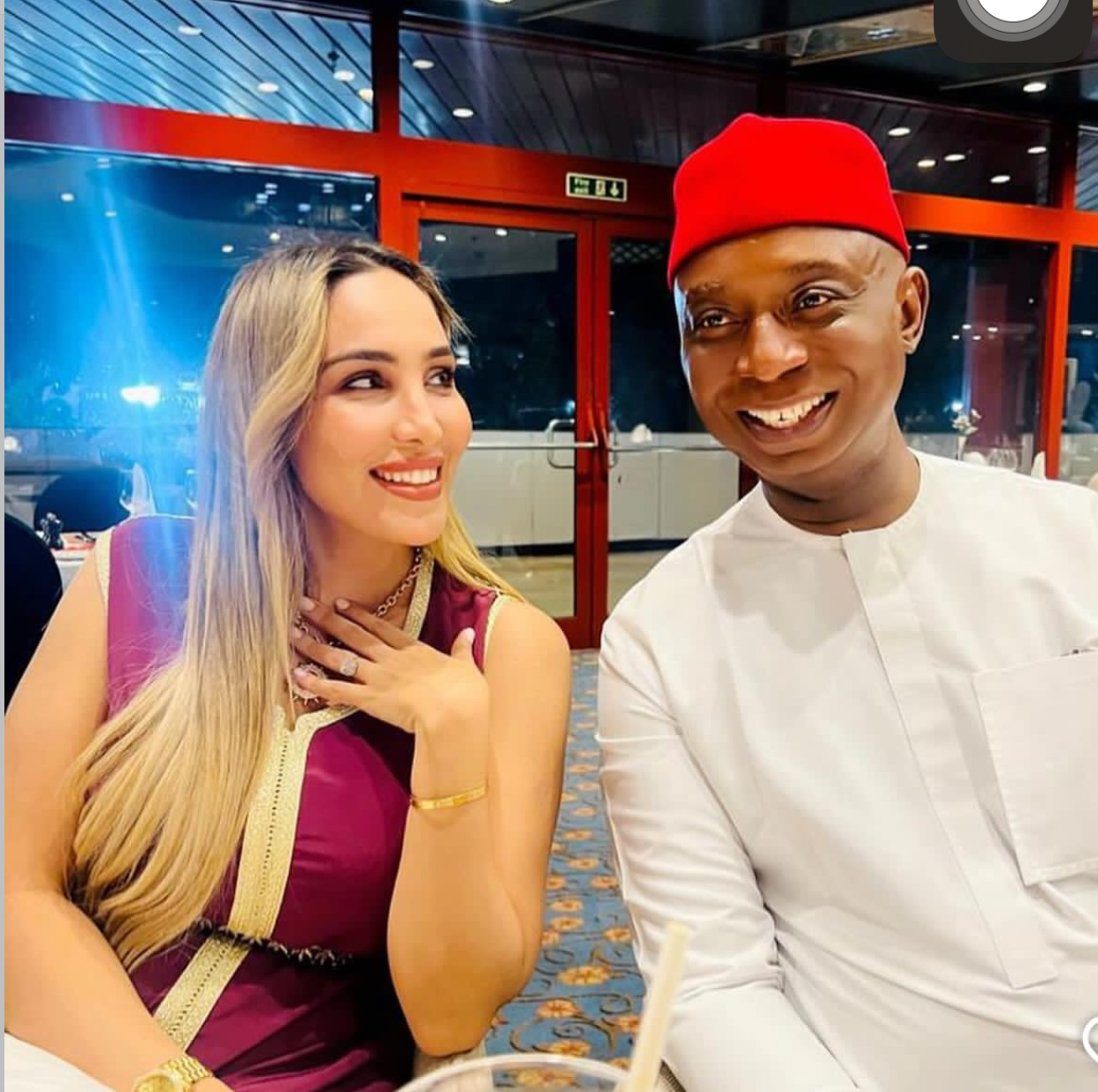 Senator Ned Nwoko’s Fifth Wife Laila Charani Erases Instagram, Births Whispers of Marital Crisis