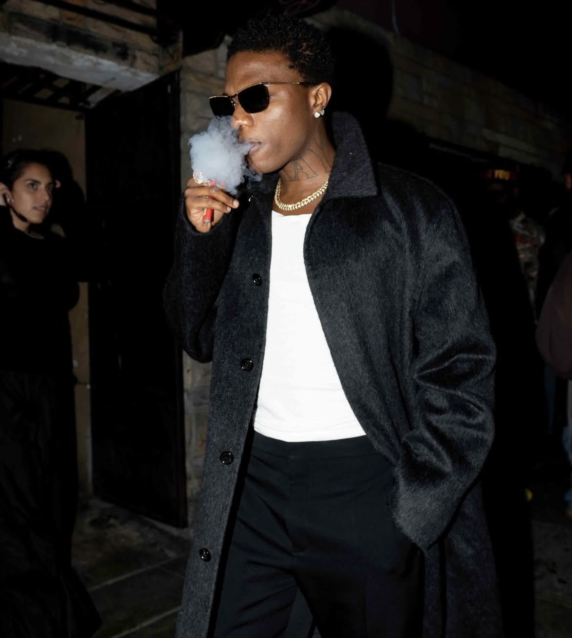 Wizkid Turns Heads in LA with Luxury Mercedes-Maybach SL 680 Monogram Series, Links Up with Nigerian Stars