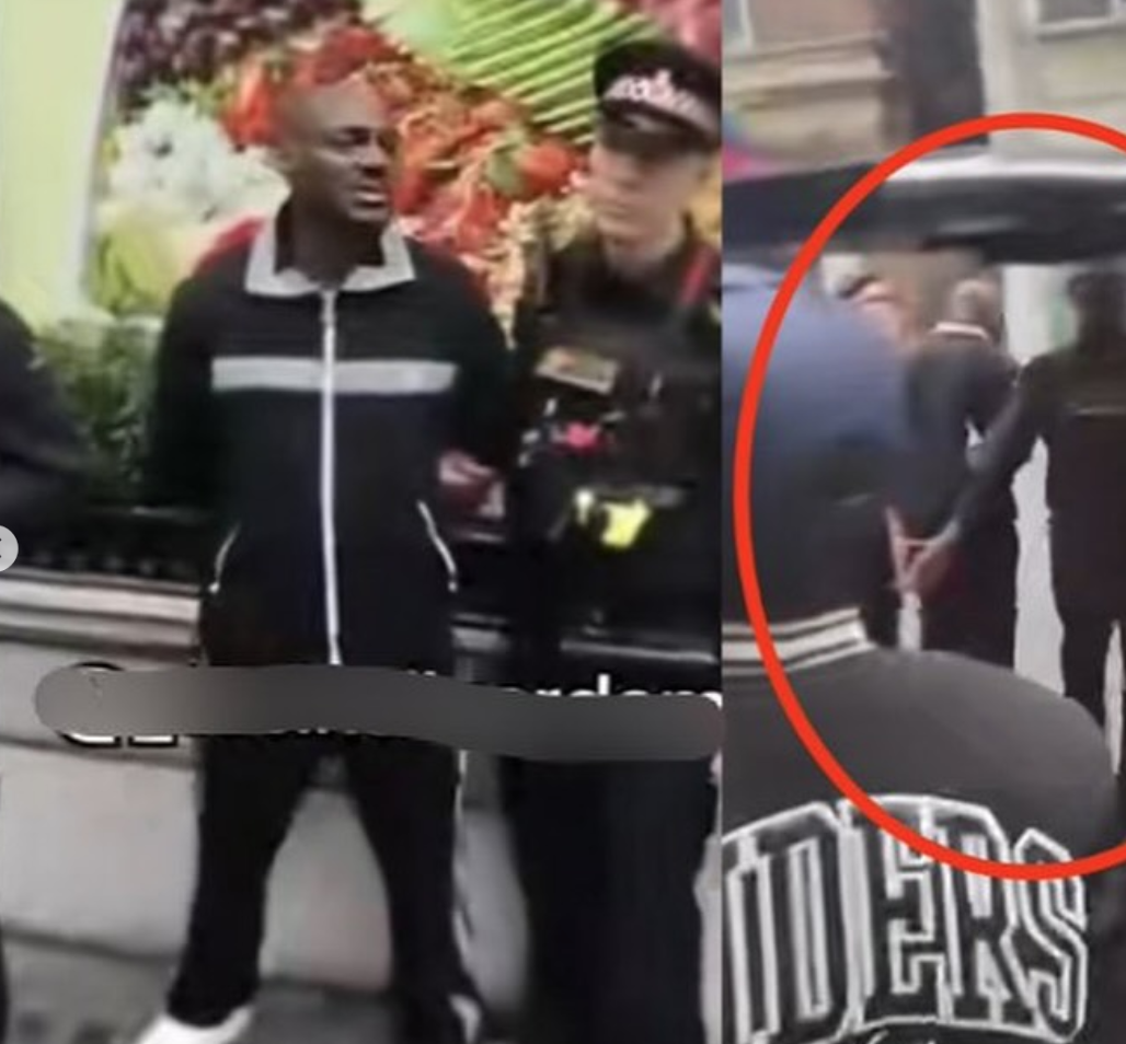 See Photos of 2Baba in Handcuffs After UK Police Arrest Following Public Fight With Natasha