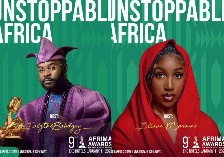 Falz, Liliane Maroune unveiled as Host of AFRIMA 2026
