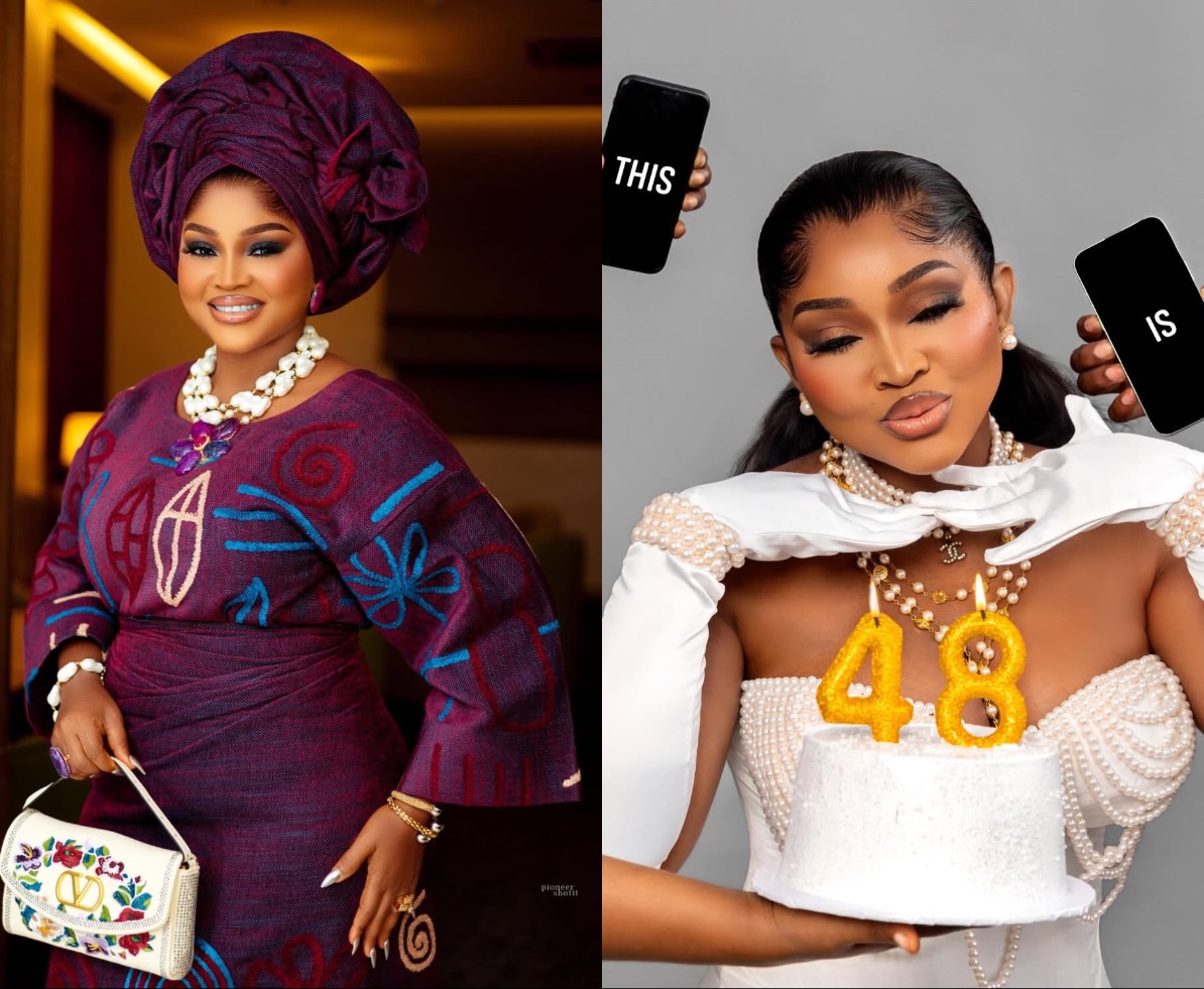 Nollywood Star Mercy Aigbe Celebrates 48th Birthday with Heartfelt Gratitude and Bold Declarations