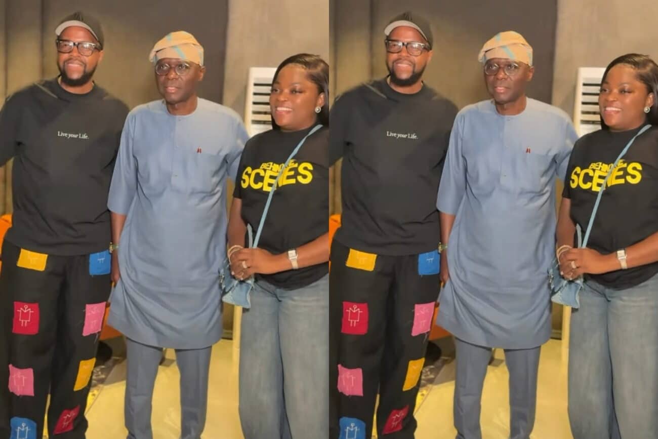 ‘A truly Humbling Moment’ – Funke Akindele Reacts As Governor Sanwo-Olu Watches ‘Behind The Scene’