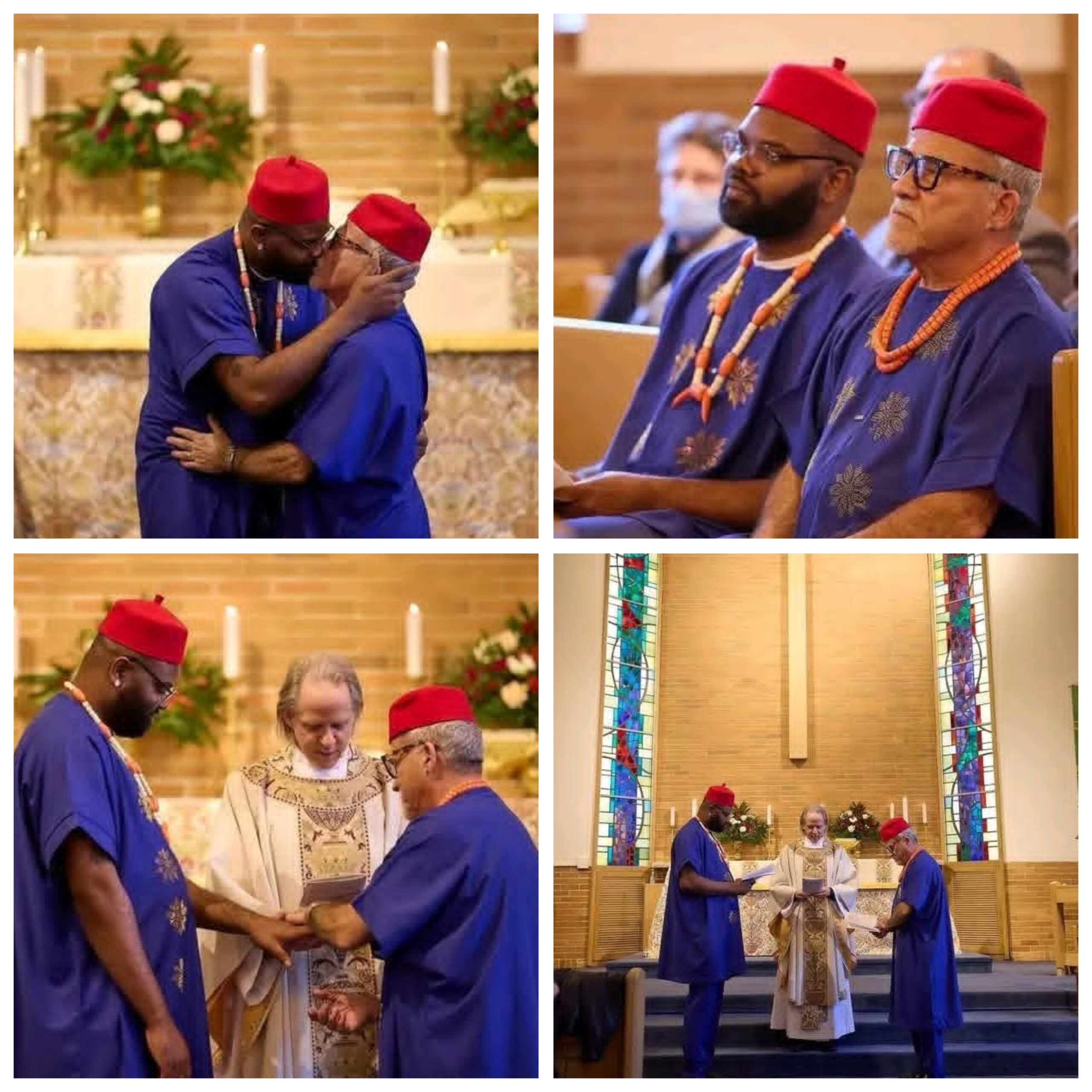 Nigerian Gay Man Ties The Knot With Older Lover [+18 Photos]