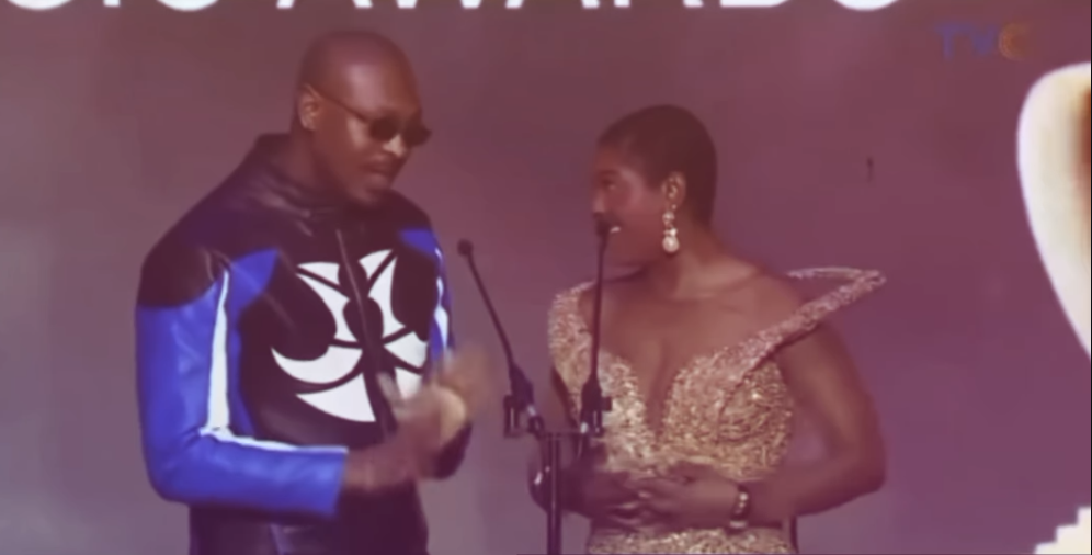 Knocks as BBNaija’s Adekunle Asks Annie Macaulay if She’s Single During Africa Awards
