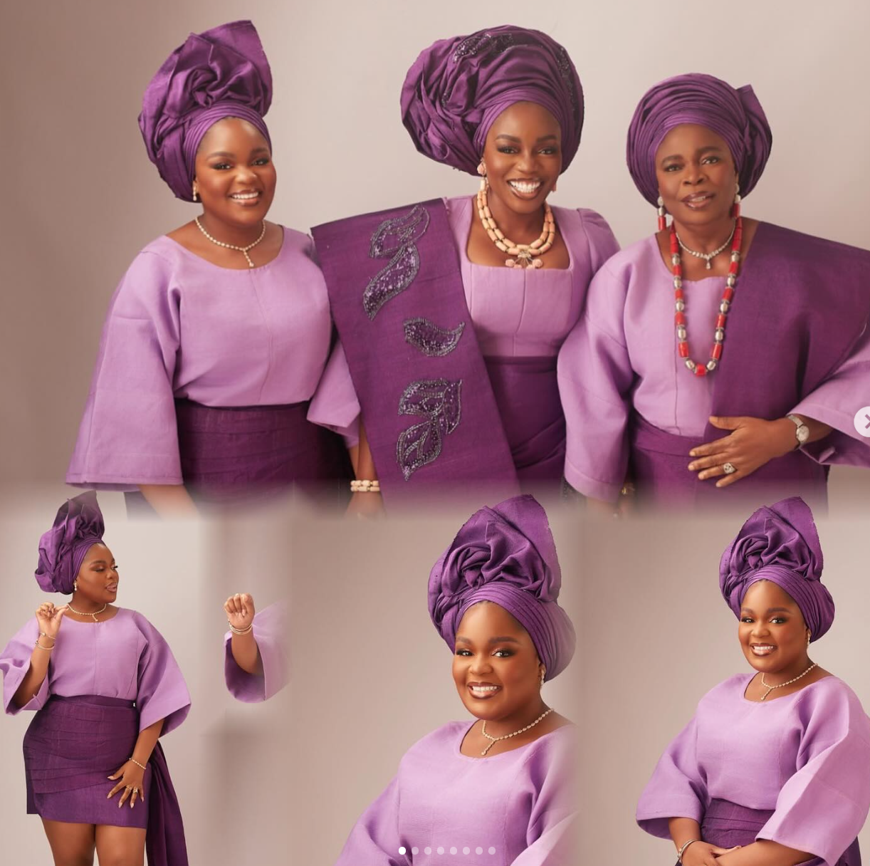 Bisola Aiyelo Clocks 40 With Stunning Rare Family Photo