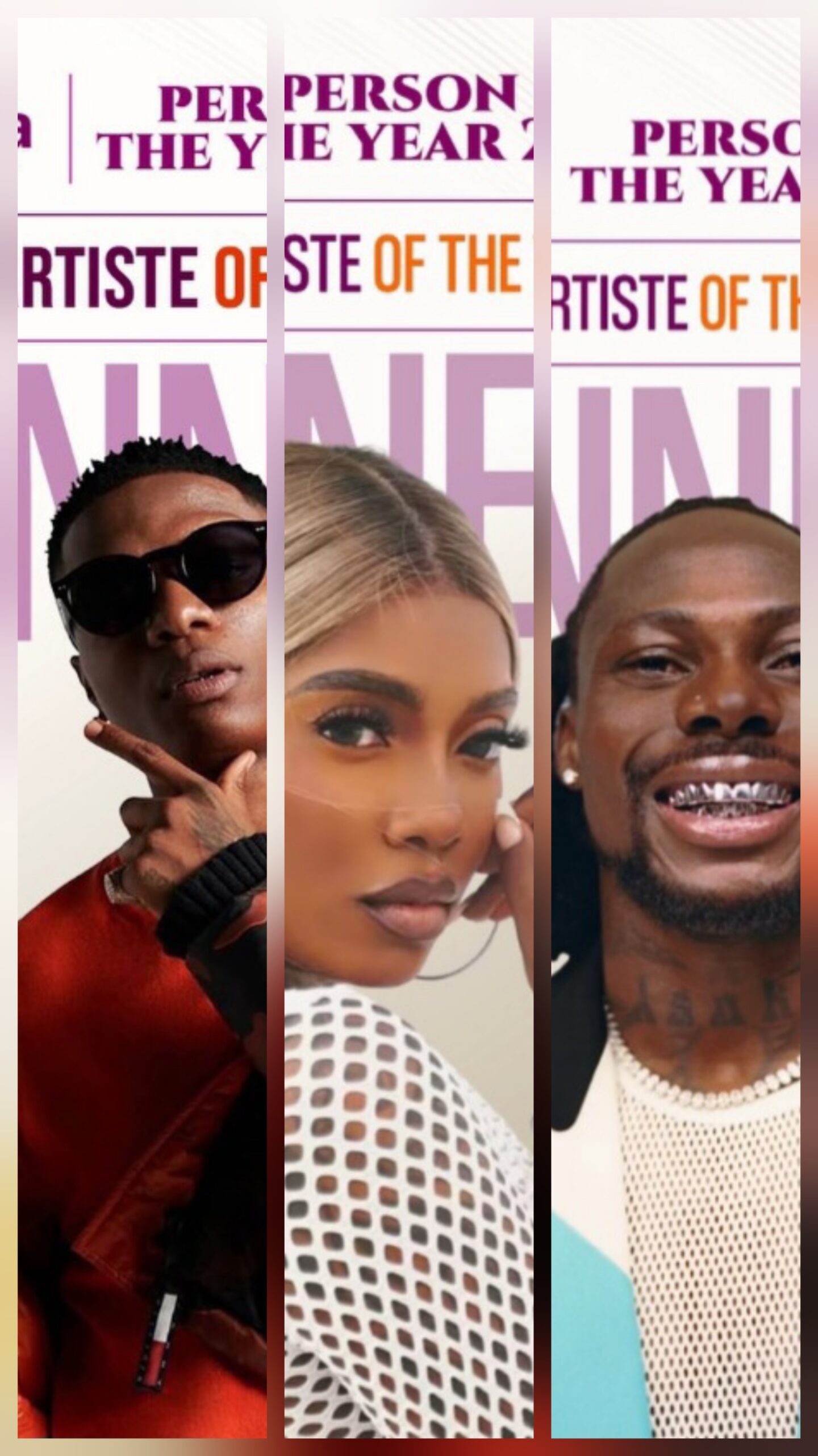 Wizkid, Asake and Tiwa Savage Win Big at West Africa On Point Awards