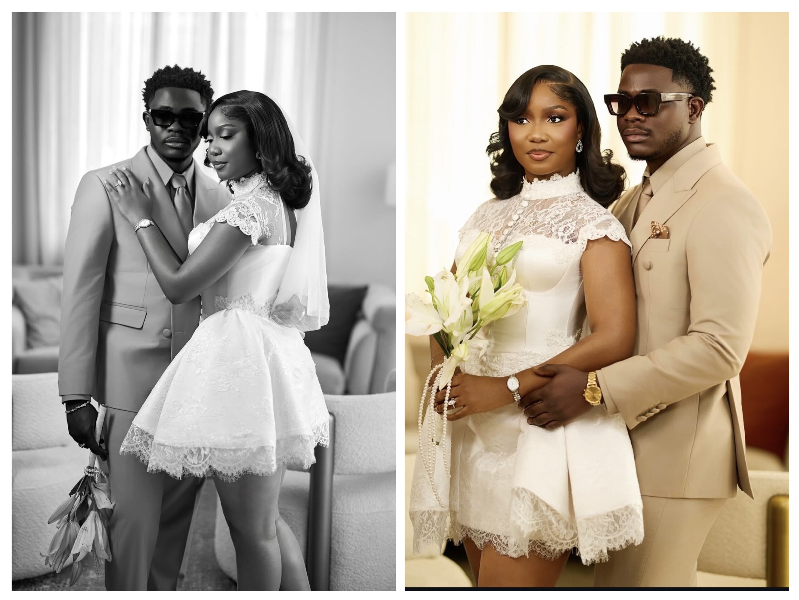 I Won- Cinematographer Femi Dapson Says as he Marries Partner, Simisanya (Photos)