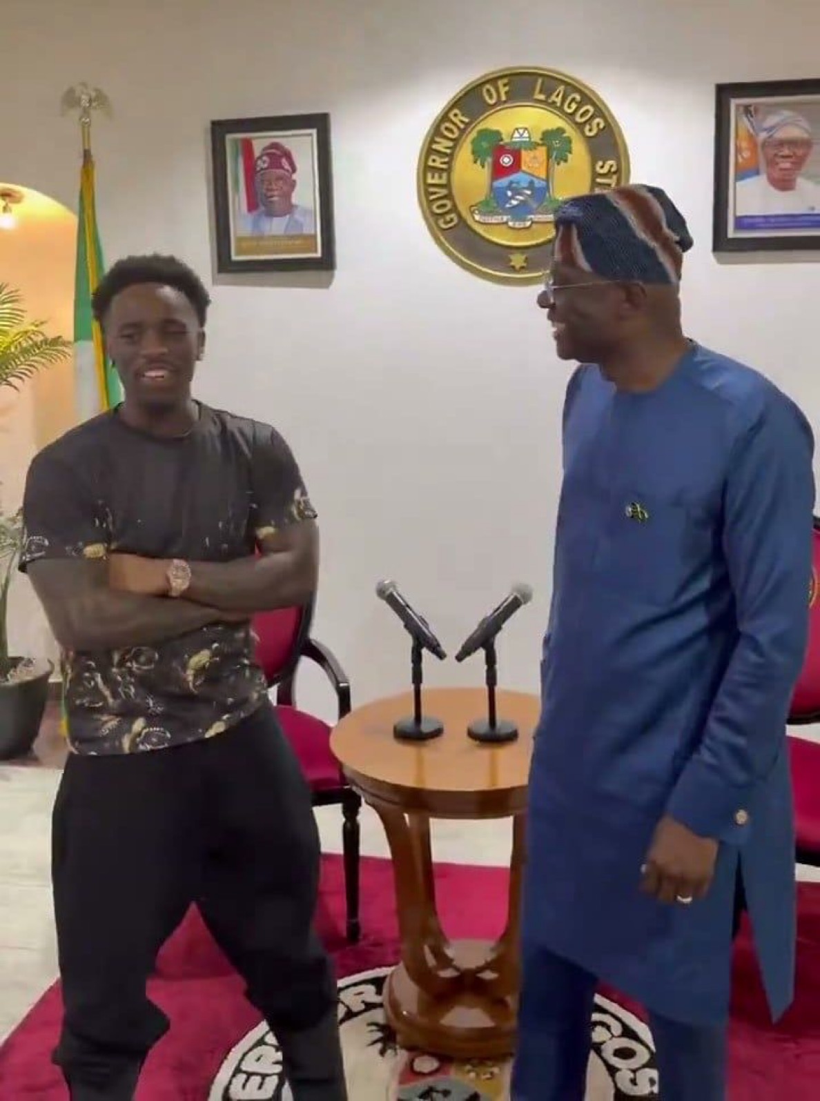 Sanwo-Olu Hosts Kai Cenat in Lagos, Pledges Support for Makoko School Project