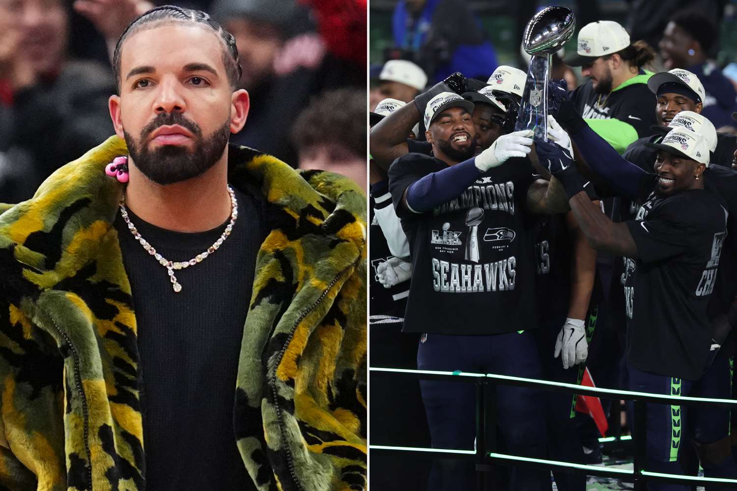 ‘Drake Curse’ Strikes Again as Rapper Loses $1million in Super Bowl Bet