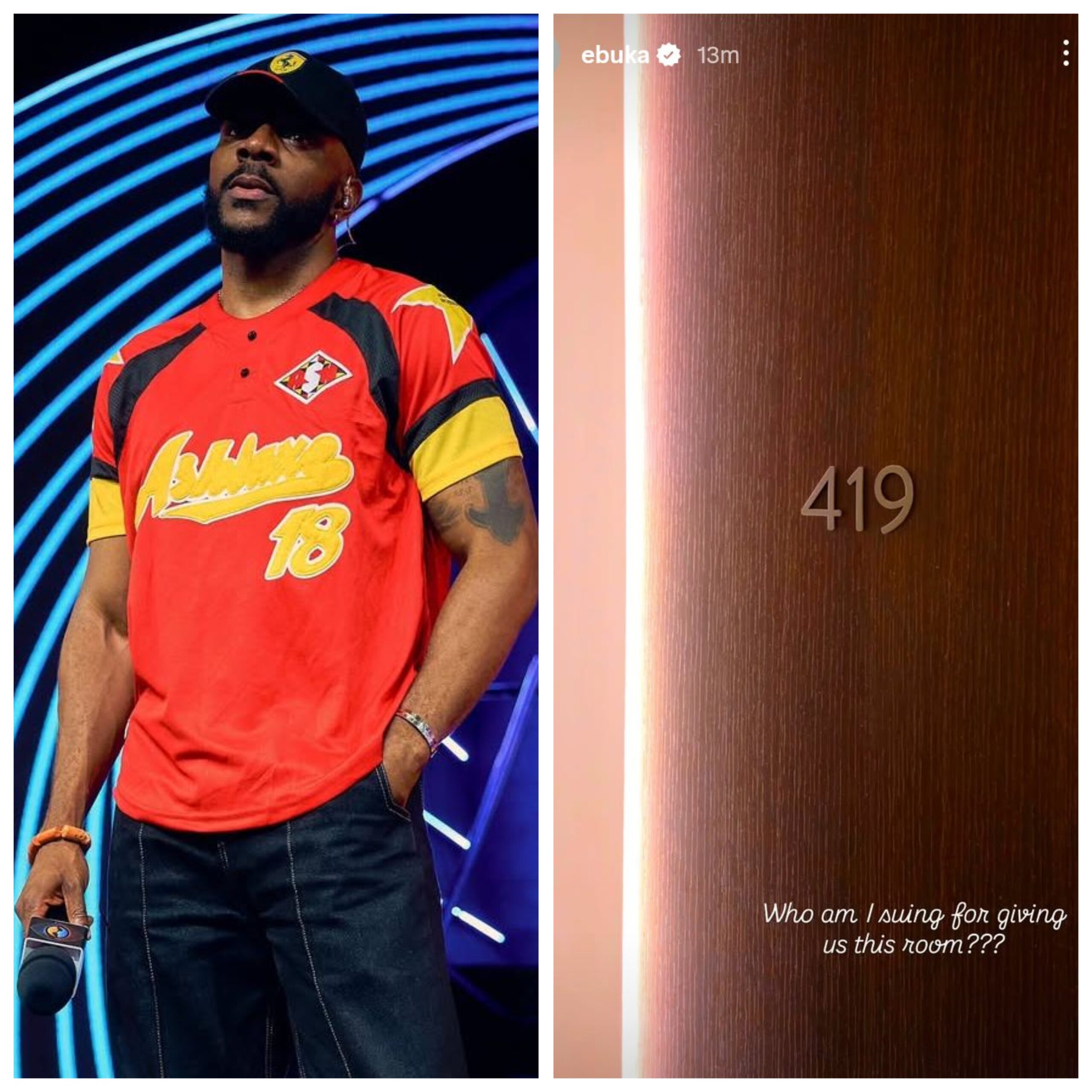 Funny Moment Ebuka Obi-Uchendu was Given Room 419 During Recent Visit to Sweden