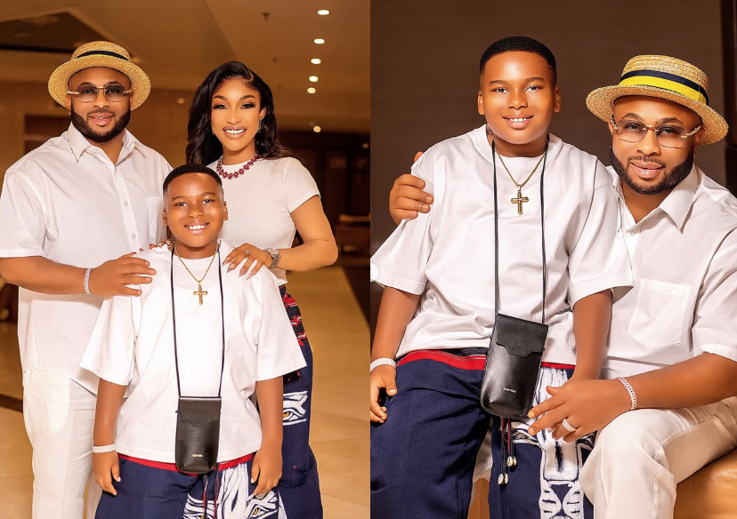 PHOTOS: Tonto Dikeh, Olakunle Churchill Mark Son’s Birthday in Style